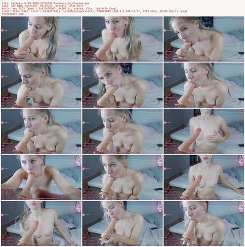 Hayleex - 15 03 2020 25755509 - Fuckmachine Blowjob 1080p - Preview