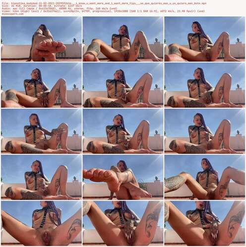 Hipnotika Bodymod - 11 02 2021 2029592616 - I Know U Want More And I Want More Tips Se Que Quieres Mas Y Yo Quiero Mas Bote 1080p - Preview