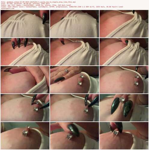 Goddess Siham - 15 09 2019 60676324 - I Could Cum To Nipple Play Like This 720p - Preview