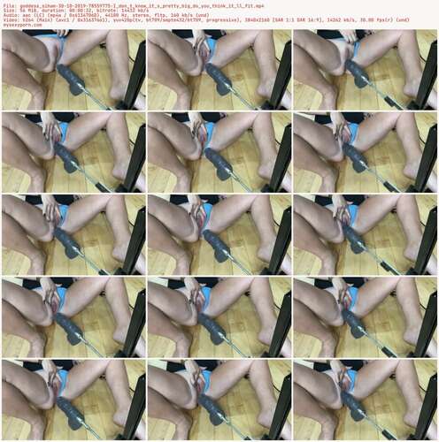 Goddess Siham - 30 10 2019 78559775 - I Don T Know It S Pretty Big Do You Think It Ll Fit 2160p - Preview