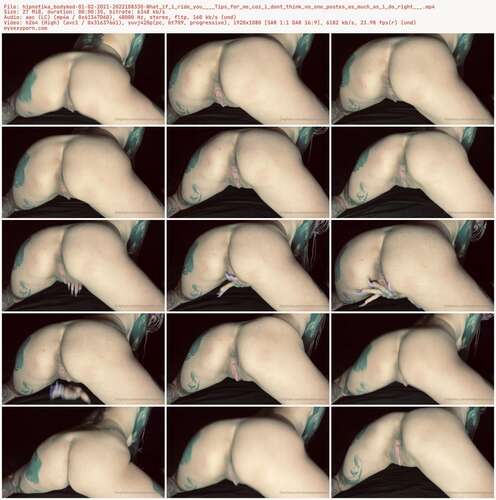 Hipnotika Bodymod - 01 02 2021 2022108330 - What If I Ride You Tips For Me Coz I Dont Think No One Postes As Much As I Do Right 1080p - Preview