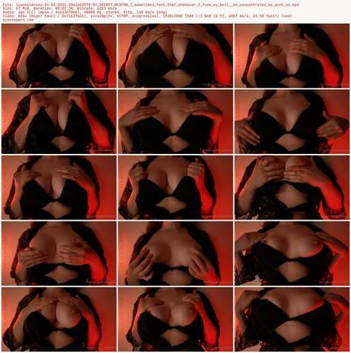 Icuckoldress - 24 03 2021 2061650979 - My Secret Weapon I Sometimes Feel That Whenever I Fuck My Bull He Concentrates So Much On 1080p - Preview