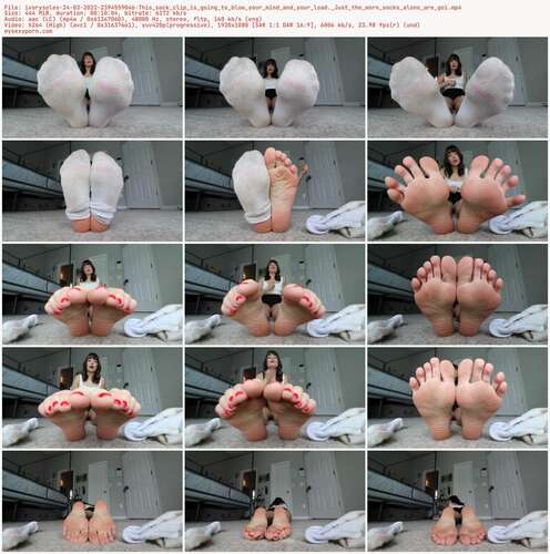 Ivorysoles - 24 03 2022 2394559046 - This Sock Clip Is Going To Blow Your Mind And Your Load. Just The Worn Socks Alone Are Goi 1080p - Preview