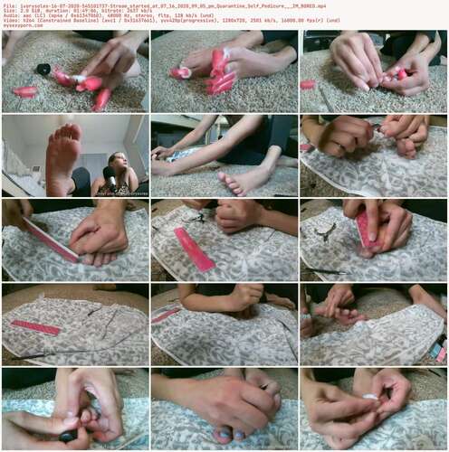 Ivorysoles - 16 07 2020 545101737 - Stream Started At 07 16 2020 09 05 Pm Quarantine Self Pedicure Im Bored 720p - Preview