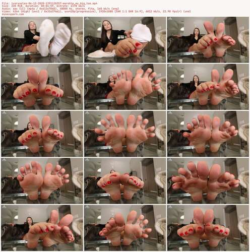 Ivorysoles - 06 12 2020 1391120357 - Worship My Big Toe 1080p - Preview