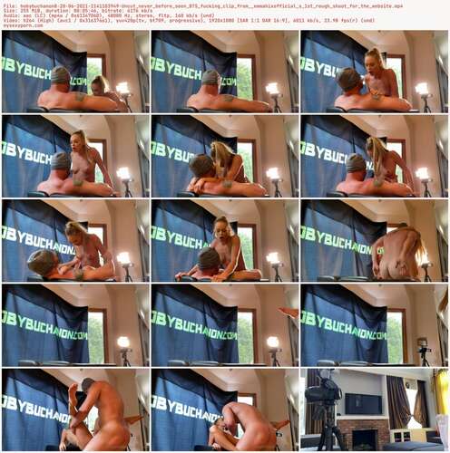 Hobybuchanon8 - 20 06 2021 2141103949 - Uncut Never Before Seen Bts Fucking Clip From Emmahixofficial S 1St Rough Shoot For The Website 1080p - Preview