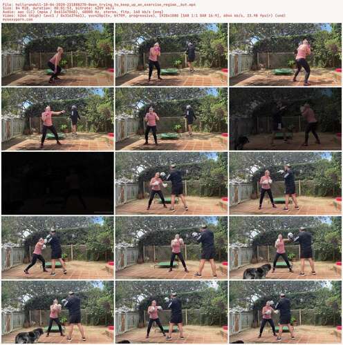 Hollyrandall - 10 04 2020 221888270 - Been Trying To Keep Up An Exercise Regime But 1080p - Preview