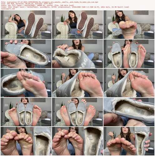 Ivorysoles - 17 12 2021 2295285356 - My Slippers Are Sweaty Smelly And Ready To Make You Cum 1080p - Preview
