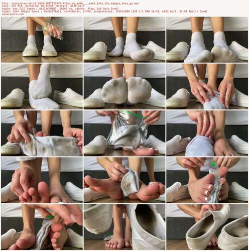 Ivorysoles - 16 10 2020 1087523374 - After My Walk Back Into The Baggie They Go 1080p - Preview