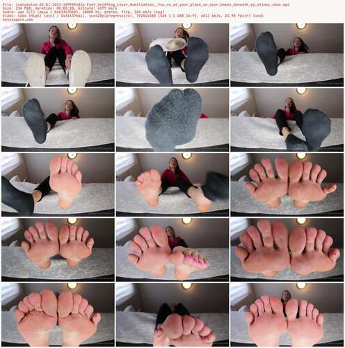 Ivorysoles - 02 01 2021 1999994836 - Foot Sniffing Loser Humiliation You Re At Your Place On Your Knees Beneath My Stinky Shoe 1080p - Preview