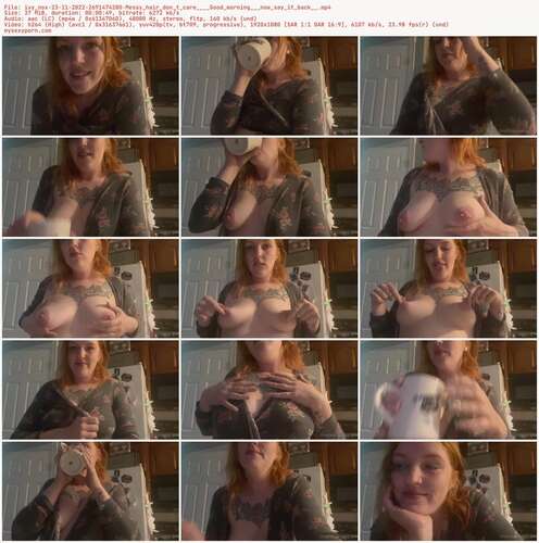 Ivy Nox - 23 11 2022 2691474280 - Messy Hair Don T Care Good Morning Now Say It Back 1080p - Preview