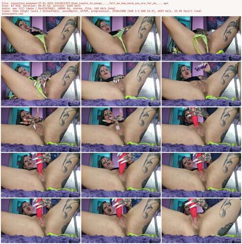 Hipnotika Bodymod - 27 01 2022 2343811357 - Dime Cuanto Te Pongo... Tell Me How Hard You Are For Me... 1080p - Preview