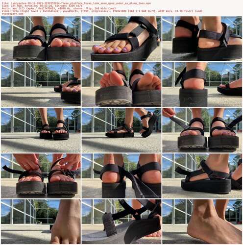Ivorysoles - 28 10 2021 2239232014 - These Platform Tevas Look Sooo Good Under My Plump Toes 1080p - Preview