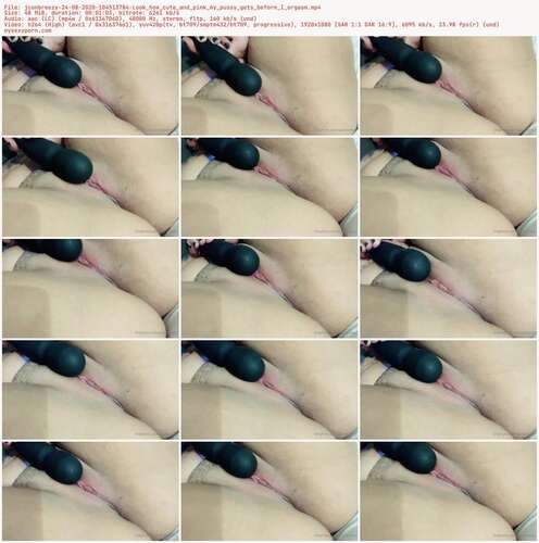 Jconbreezy - 24 08 2020 104513784 - Look How Cute And Pink My Pussy Gets Before I Orgasm 1080p - Preview