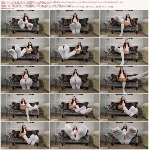 Ivorysoles - 06 10 2019 61910047 - Long Distance Sock Joi Even Though You Work Out Of Town I Make Sure We Still Have Naughty 720p - Preview