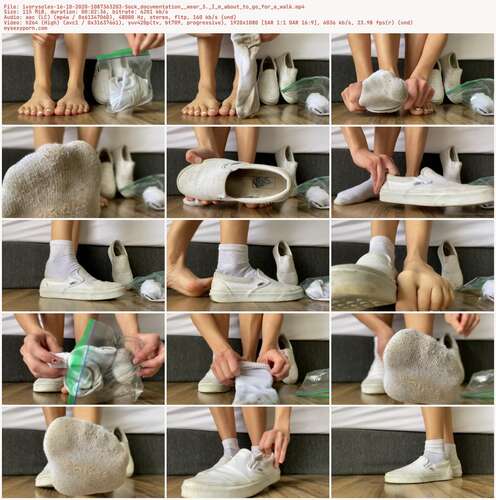 Ivorysoles - 16 10 2020 1087363203 - Sock Documentation Wear 3. I M About To Go For A Walk 1080p - Preview