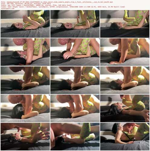Hobybuchanon8 - 17 07 2021 2165795835 - In This Uncut Side Camera Angle Clip I Fuck Onlylenna Cum In Her Mouth 1080p - Preview