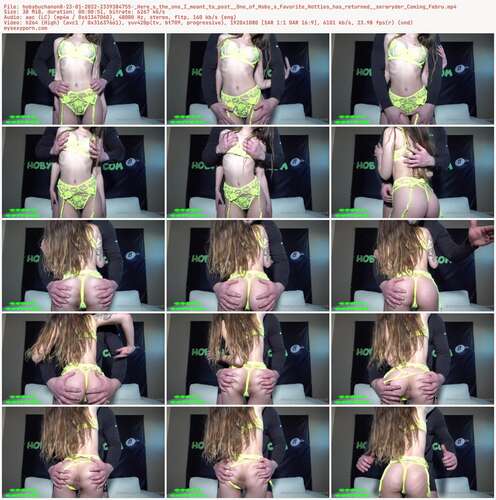 Hobybuchanon8 - 23 01 2022 2339384755 - Here S The One I Meant To Post One Of Hoby S Favorite Hotties Has Returned Seraryder Coming Febru 1080p - Preview