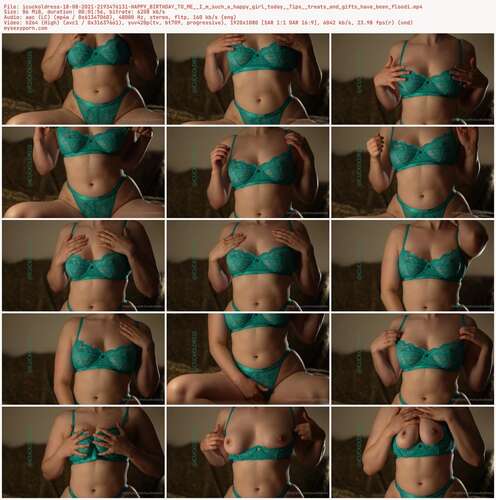 Icuckoldress - 18 08 2021 2193476131 - Happy Birthday To Me I M Such A Happy Girl Today Tips Treats And Gifts Have Been Floodi 1080p - Preview