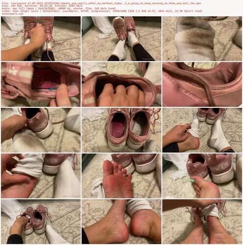 Ivorysoles - 13 09 2021 2219243284 - Sweaty And Smelly After My Workout Today. I M Going To Keep Working On Them And Sell The 1080p - Preview