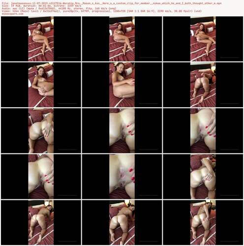 Janetmasonxxx - 11 07 2019 43127516 - Worship Mrs. Mason S Ass Here S A Custom Clip For Member Nykee Which He And I Both Thought Other M 720p - Preview