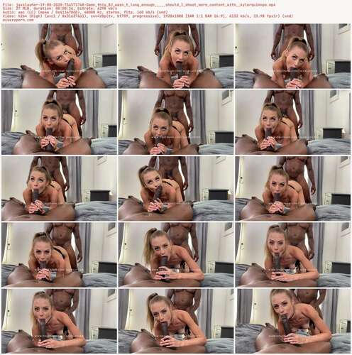 Jaxslayher - 19 08 2020 734571748 - Damn This Bj Wasn T Long Enough Should I Shoot More Content With Kylerquinnpo 1080p - Preview