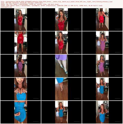 Janetmasonxxx - 08 01 2020 121588893 - Hotwife Video Date Dress Shoes Clip Watch As I Model Three Hot New Tight Form Fitting Dresses A 720p - Preview