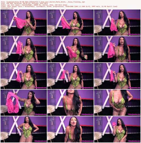 Laughinglatina - 30 08 2021 2206564713 - I Know Your Secret Panty Bitch - Sissy Training 1080p - Preview