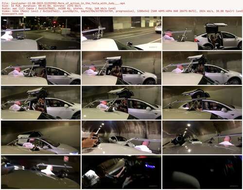 Jaxslayher - 13 08 2019 51292902 - More Of Action In The Tesla With Judy 542p - Preview