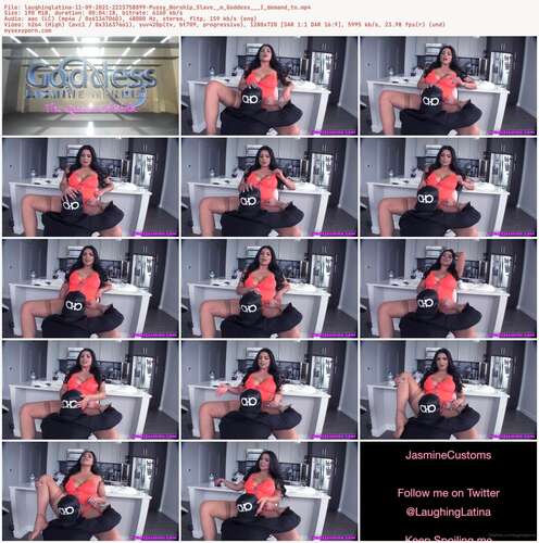 Laughinglatina - 11 09 2021 2215758099 - Pussy Worship Slave M Goddess I Demand To 720p - Preview