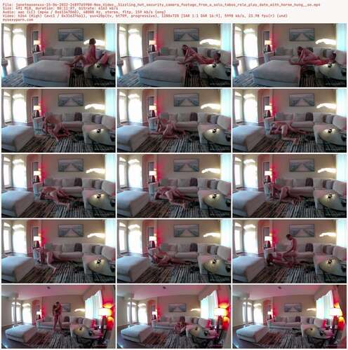 Janetmasonxxx - 15 06 2022 2489765980 - New Video Sizzling Hot Security Camera Footage From A Solo Taboo Role Play Date With Horse Hung So 720p - Preview