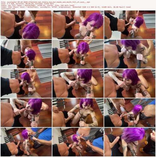 Jaxslayher - 09 03 2020 172611244 - Val Steele Has Her Hands And Mouth Full Of Cock 2160p - Preview