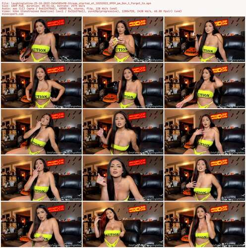 Laughinglatina - 25 10 2022 2654505498 - Stream Started At 10252022 0959 Pm Don T Forget To 720p - Preview