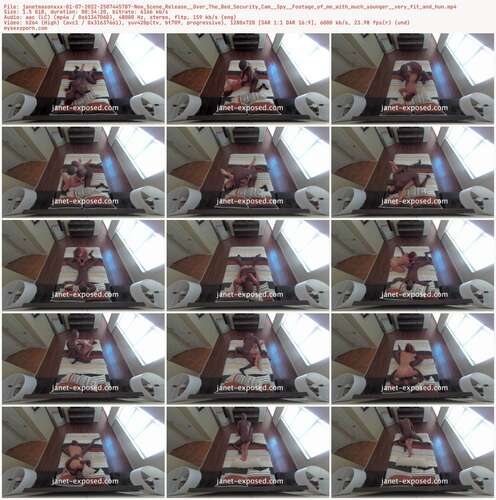 Janetmasonxxx - 01 07 2022 2507445787 - New Scene Release Over The Bed Security Cam Spy Footage Of Me With Much Younger Very Fit And Hun 720p - Preview
