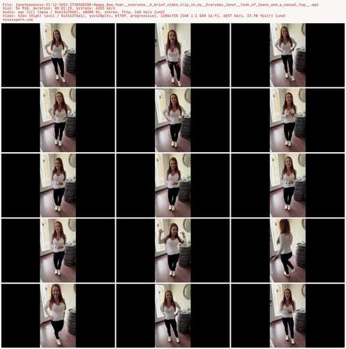 Janetmasonxxx - 31 12 2022 2730500288 - Happy New Year Everyone A Brief Video Clip In My Everyday Janet Look Of Jeans And A Casual Top 720p - Preview