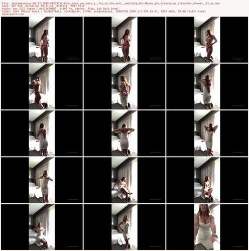 Janetmasonxxx - 05 11 2019 81579212 - Ever Wish You Were A Fly On The Wall Watching Mrs.Mason Get Dressed Up After Her Shower If Yo 720p - Preview