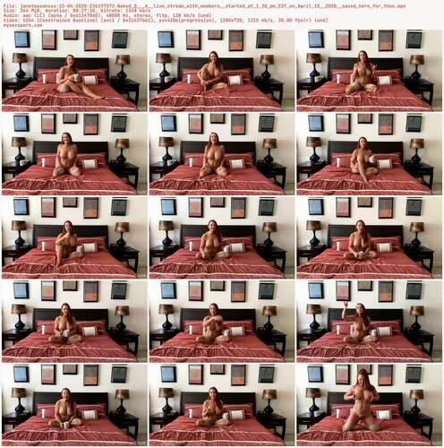 Janetmasonxxx - 15 04 2020 236197573 - Naked Q A Live Stream With Members Started At 1 30 Pm Est On April 15 2020 Saved Here For Thos 720p - Preview