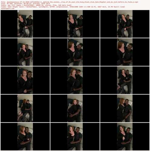 Janetmasonxxx - 17 11 2020 1274403364 - A Behind The Scenes Clip Of 26 Year Old Hung Black Stud Jack Rippher And Me Just Before He Fucks M 1080p - Preview