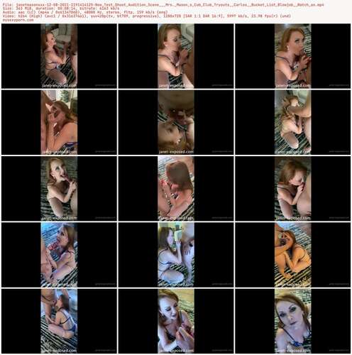 Janetmasonxxx - 12 08 2021 2191414125 - New Test Shoot Audition Scene Mrs. Mason S Cub Club Tryouts Carlos Bucket List Blowjob Watch As 720p - Preview