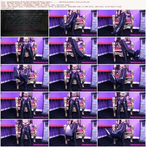 Laughinglatina - 30 01 2022 2346812123 - Boots Ignore...... Worship My Boots This Is The 1080p - Preview