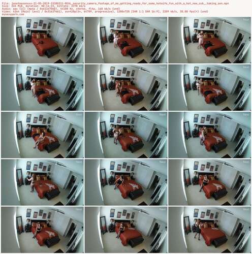 Janetmasonxxx - 21 05 2019 33380311 - Real Security Camera Footage Of Me Getting Ready For Some Hotwife Fun With A Hot New Cub Taking Sen 720p - Preview