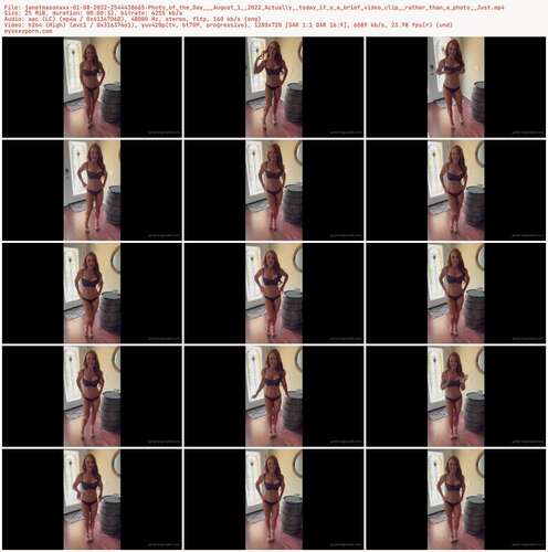 Janetmasonxxx - 01 08 2022 2544430665 - Photo Of The Day August 1 2022 Actually Today It S A Brief Video Clip Rather Than A Photo Just 720p - Preview