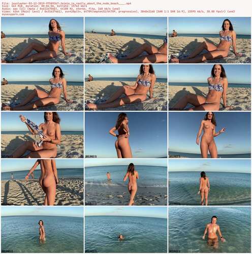 Jaxslayher - 03 12 2019 97589367 - Jaimie Is Really About The Nude Beach 2160p - Preview