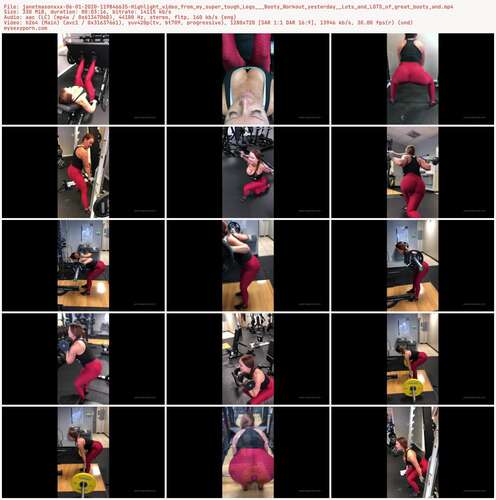 Janetmasonxxx - 06 01 2020 119846635 - Highlight Video From My Super Tough Legs Booty Workout Yesterday Lots And Lots Of Great Booty And 720p - Preview