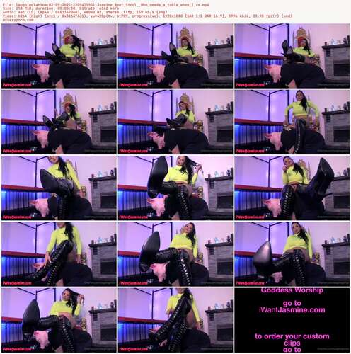 Laughinglatina - 02 09 2021 2209475901 - Jasmine Boot Stool Who Needs A Table When I Ve 1080p - Preview