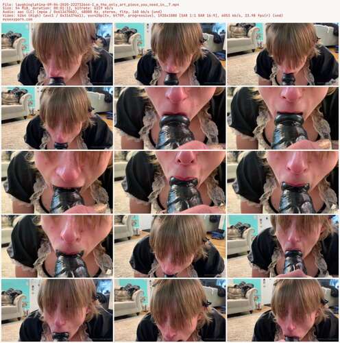 Laughinglatina - 09 04 2020 222732644 - I M The Only Art Piece You Need In 7 1080p - Preview