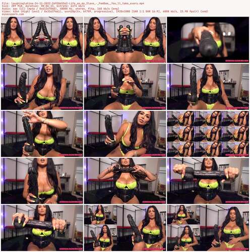 Laughinglatina - 24 11 2022 2692065562 - Life As My Slave - Femdom You Ll Take Every 1080p - Preview