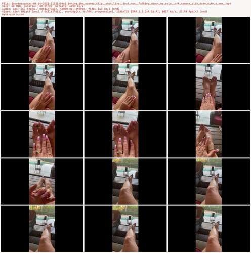 Janetmasonxxx - 09 06 2021 2132140965 - Behind The Scenes Clip Shot Live Just Now Talking About My Solo Off Camera Play Date With A New 720p - Preview