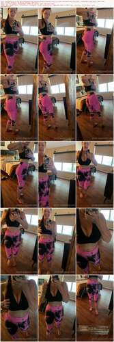 Janetmasonxxx - 12 08 2020 690733655 - Post Morning Workout Greeting Clip In A Sexy New Sports Bra And Tight Ruched Butt Yoga Pants Sent 1920p - Preview