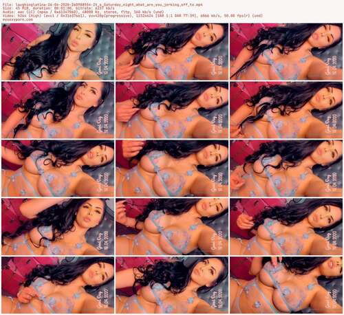 Laughinglatina - 26 04 2020 260988554 - It S Saturday Night What Are You Jerking Off To 624p - Preview